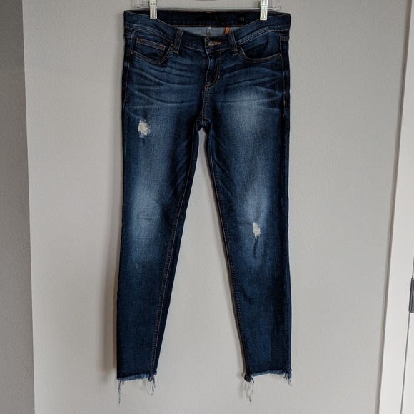 SP Black Label Denim - Distressed Hem Jeans